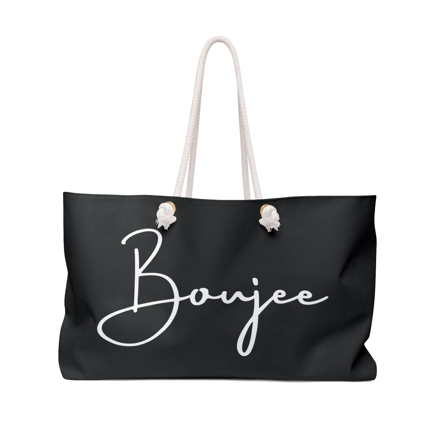 Boujee Auntie Luxe Carryall β Onyx Edition