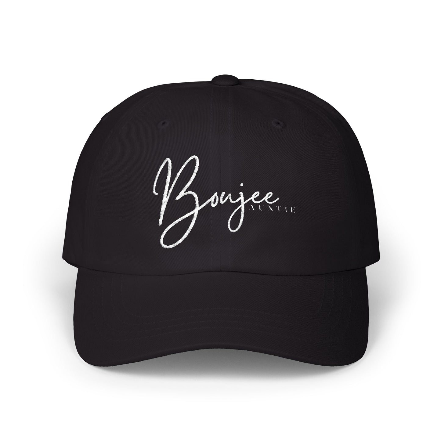 The Boujee Auntie Essential Hat – Classic Black Edition