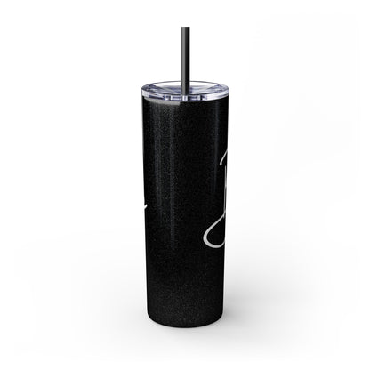 The Boujee Auntie Slim Tumbler – Glossy Matte Edition
