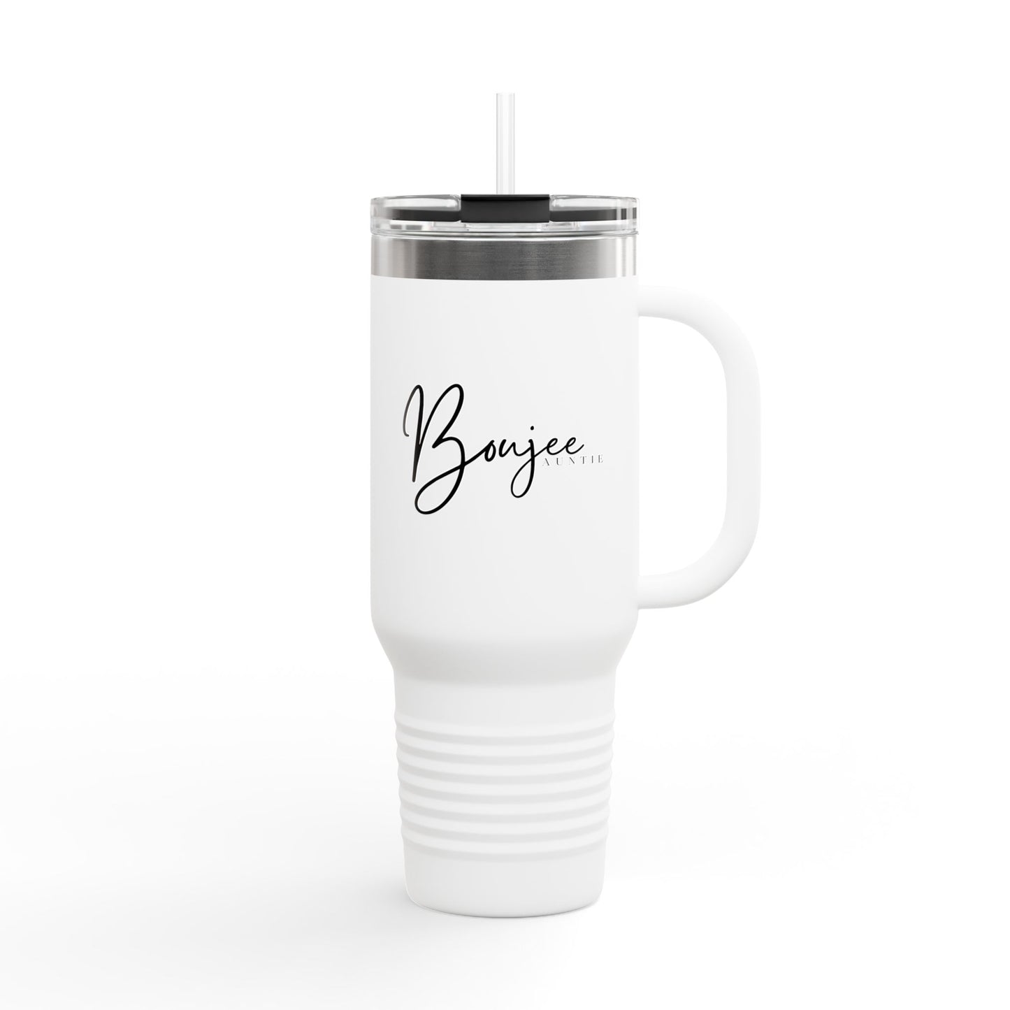 The Boujee Auntie Travel Tumbler – 40 oz of Sip & Slay