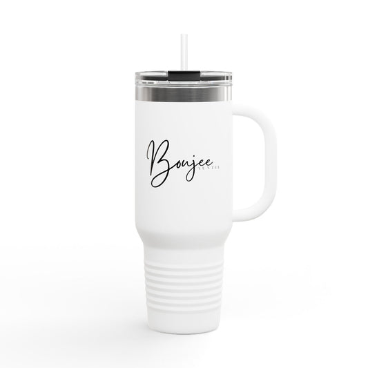The Boujee Auntie Travel Tumbler – 40 oz of Sip & Slay