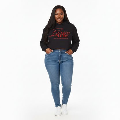 Boujee Auntie Crop Hoodie