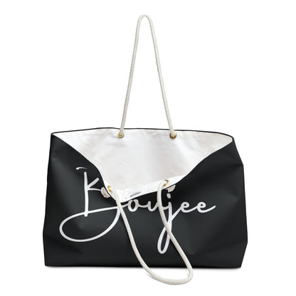Boujee Auntie Luxe Carryall – Onyx Edition