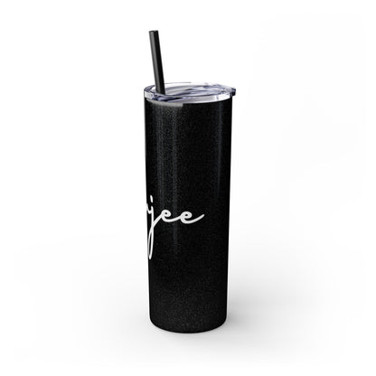 The Boujee Auntie Slim Tumbler – Glossy Matte Edition