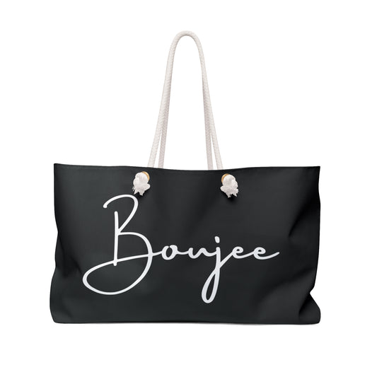 Boujee Auntie Luxe Carryall – Onyx Edition