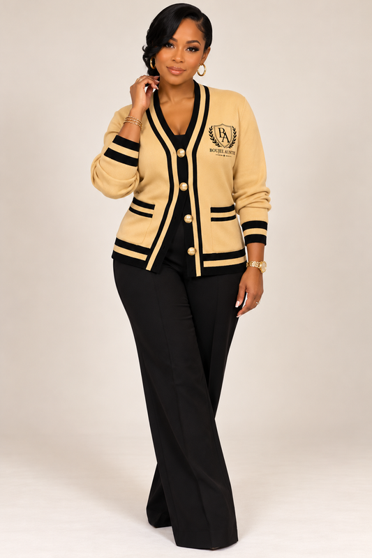 The Signature Boujee Auntie Cardigan